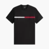 Camiseta con logotipo de bandera bordado Camiseta con logotipo de bandera bordado