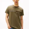 Camiseta con logotipo de bandera en tonos