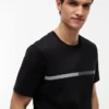 Camiseta con logotipo de bandera en tonos