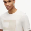 Camiseta con logotipo de bandera en tonos