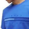 Camiseta con logotipo de bandera en tonos