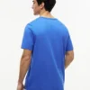 Camiseta con logotipo de bandera en tonos