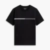 Camiseta con logotipo de bandera en tonos