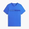 Camiseta con logotipo de bandera en tonos