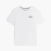 Camiseta con logotipo de bandera ondulada en la espalda Camiseta con logotipo de bandera ondulada en la espalda