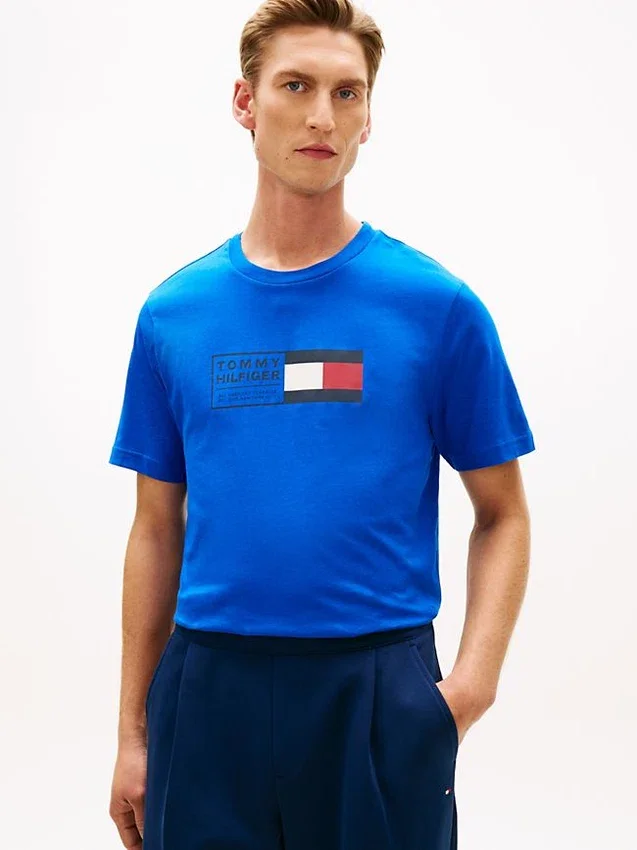 Camiseta con logotipo de la bandera Camiseta con logotipo de la bandera