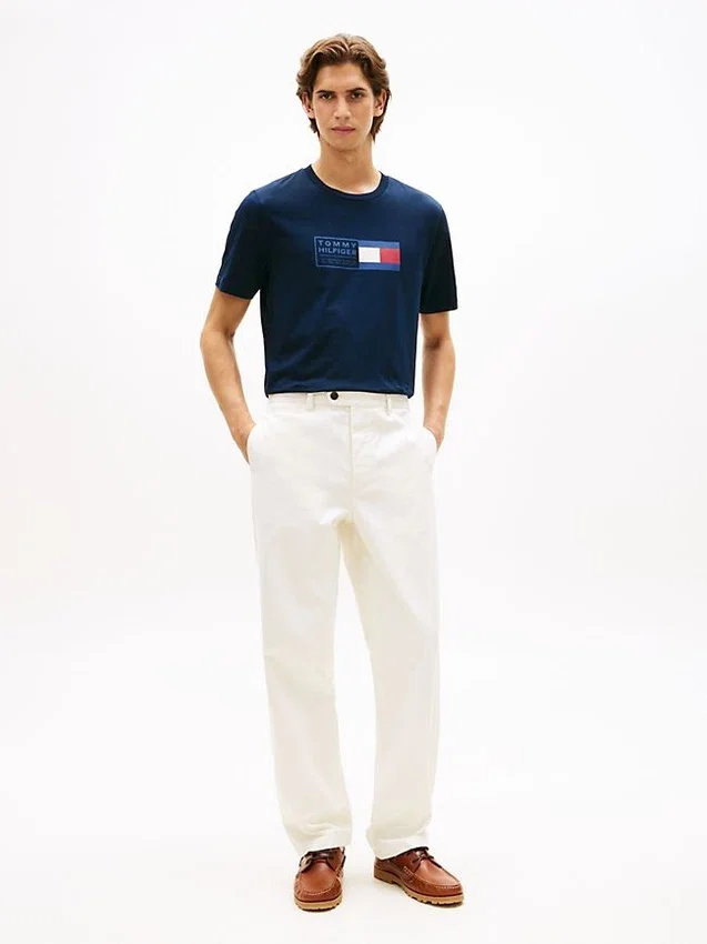 Camiseta con logotipo de la bandera Camiseta con logotipo de la bandera