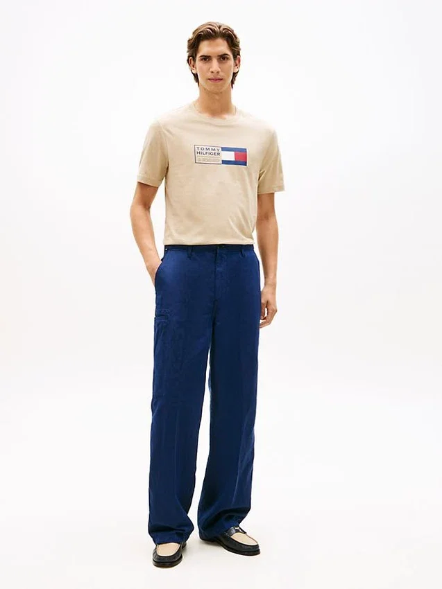 Camiseta con logotipo de la bandera Camiseta con logotipo de la bandera