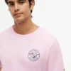 Camiseta con logotipo de palmera