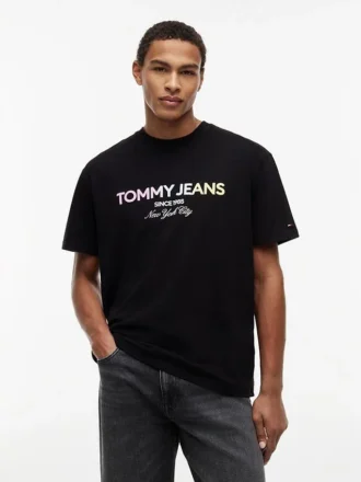 Camiseta con logotipo degradado de Tommy Jeans