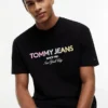 Camiseta con logotipo degradado de Tommy Jeans Camiseta con logotipo degradado de Tommy Jeans
