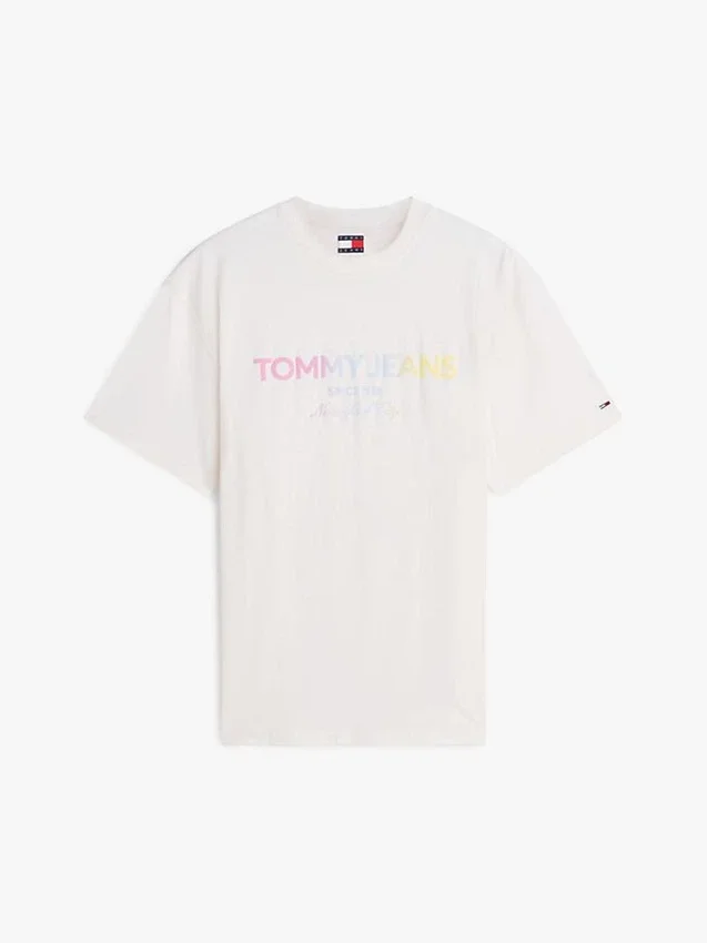 Camiseta con logotipo degradado de Tommy Jeans Camiseta con logotipo degradado de Tommy Jeans