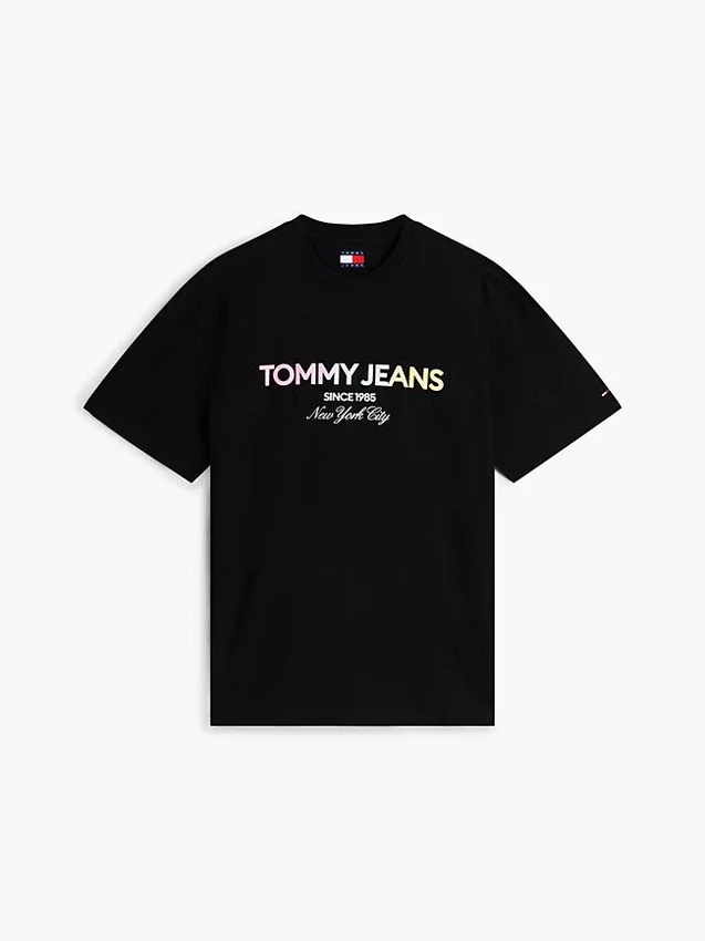 Camiseta con logotipo degradado de Tommy Jeans Camiseta con logotipo degradado de Tommy Jeans
