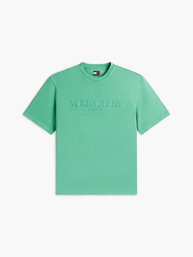 Camiseta con logotipo desgastado de Tommy Jeans Camiseta con logotipo desgastado de Tommy Jeans