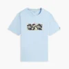 Camiseta con logotipo floral tropical Camiseta con logotipo floral tropical