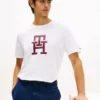 Camiseta con logotipo monograma