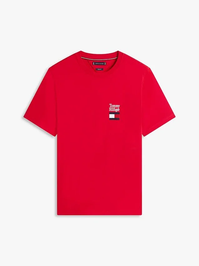 Camiseta con logotipo superpuesto Camiseta con logotipo superpuesto