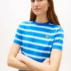 Camiseta con monograma bordado