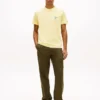 Camiseta con monograma bordado