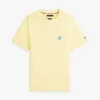 Camiseta con monograma bordado