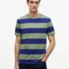 Camiseta con rayas de rugby