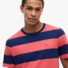 Camiseta con rayas de rugby