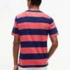 Camiseta con rayas de rugby