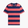 Camiseta con rayas de rugby