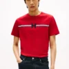 Camiseta con rayas H Camiseta con rayas H