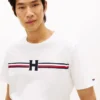 Camiseta con rayas H Camiseta con rayas H