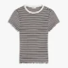 Camiseta con ribete ondulado de Tommy Jeans