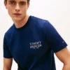 Camiseta de algodón slub con gráfico del logotipo en la espalda Camiseta de algodón slub con gráfico del logotipo en la espalda