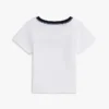 Camiseta de bebés con logotipo y rayas de bandera
