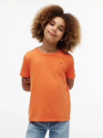 Camiseta de cuello redondo para el día a día para niños