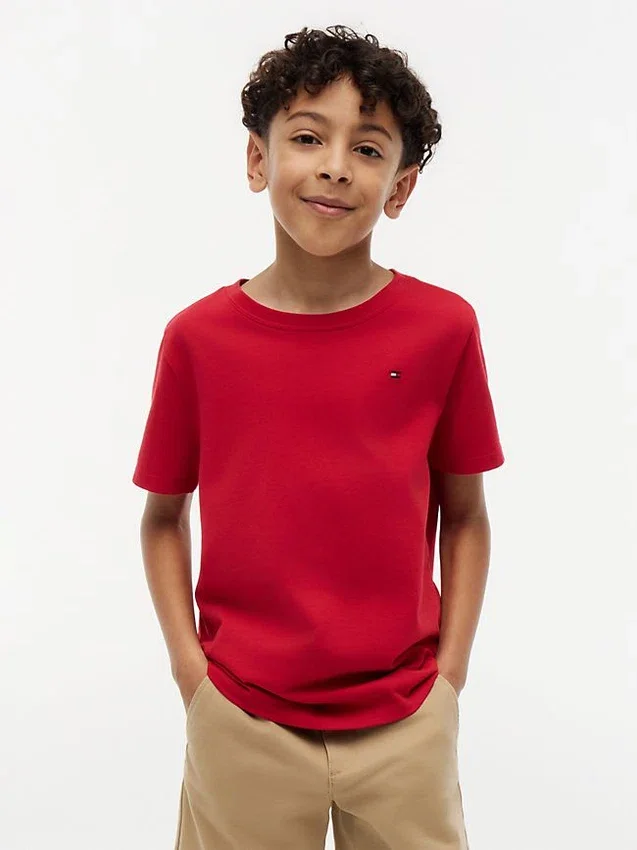 Camiseta de cuello redondo para el día a día para niños Camiseta de cuello redondo para el día a día para niños