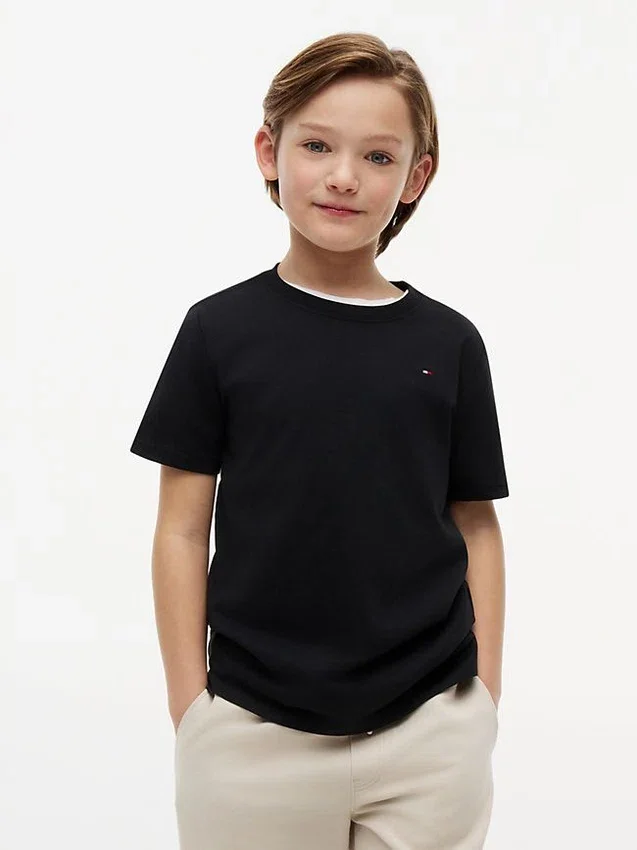 Camiseta de cuello redondo para el día a día para niños Camiseta de cuello redondo para el día a día para niños