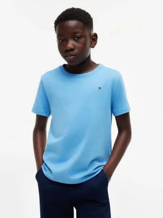 Camiseta de cuello redondo para el día a día para niños