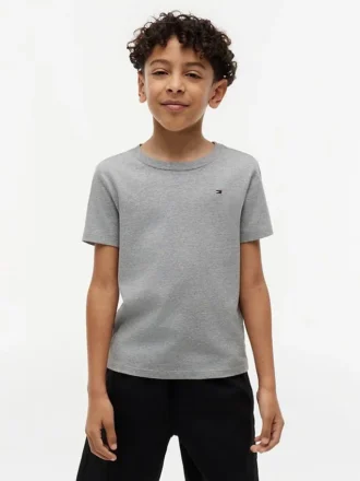Camiseta de cuello redondo para el día a día para niños