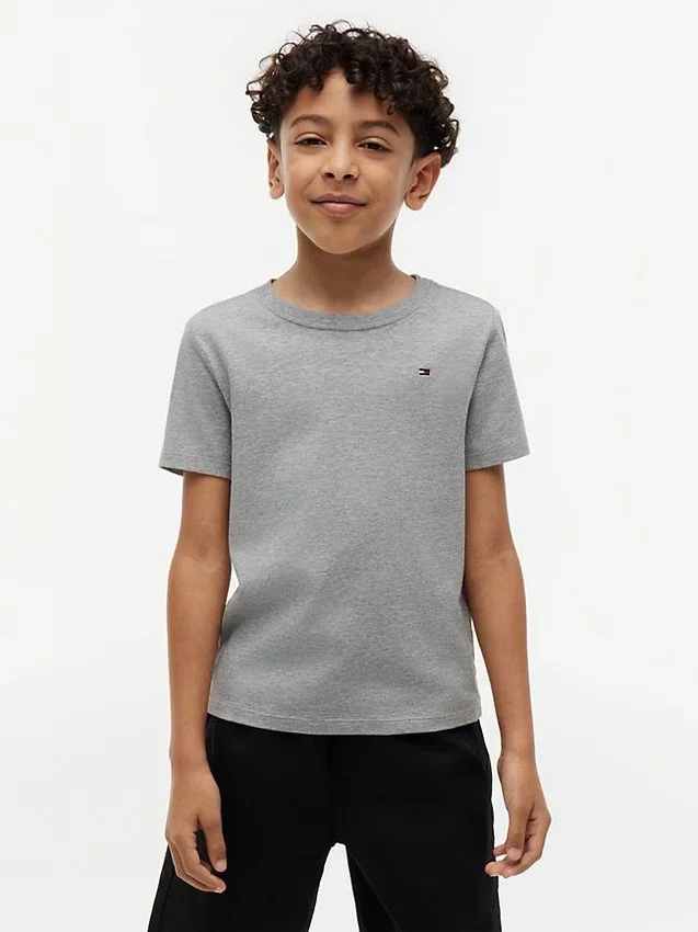 Camiseta de cuello redondo para el día a día para niños Camiseta de cuello redondo para el día a día para niños