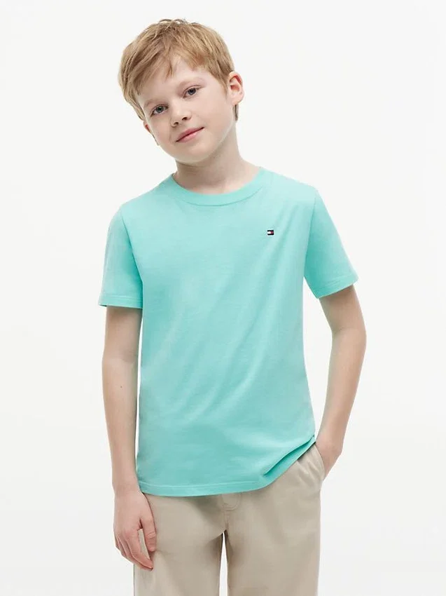 Camiseta de cuello redondo para el día a día para niños Camiseta de cuello redondo para el día a día para niños
