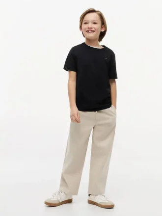 Camiseta de cuello redondo para el día a día para niños