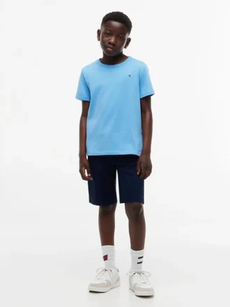 Camiseta de cuello redondo para el día a día para niños