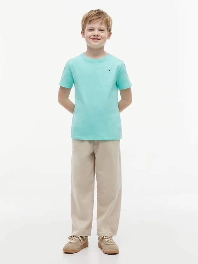 Camiseta de cuello redondo para el día a día para niños Camiseta de cuello redondo para el día a día para niños