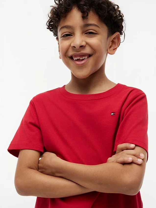 Camiseta de cuello redondo para el día a día para niños Camiseta de cuello redondo para el día a día para niños