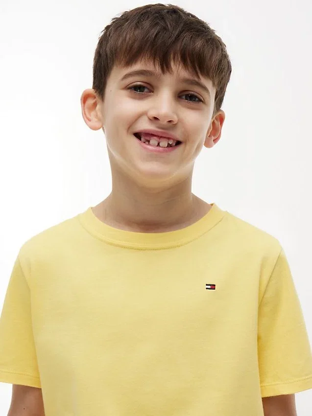 Camiseta de cuello redondo para el día a día para niños Camiseta de cuello redondo para el día a día para niños