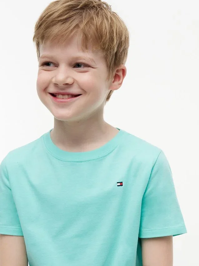 Camiseta de cuello redondo para el día a día para niños Camiseta de cuello redondo para el día a día para niños