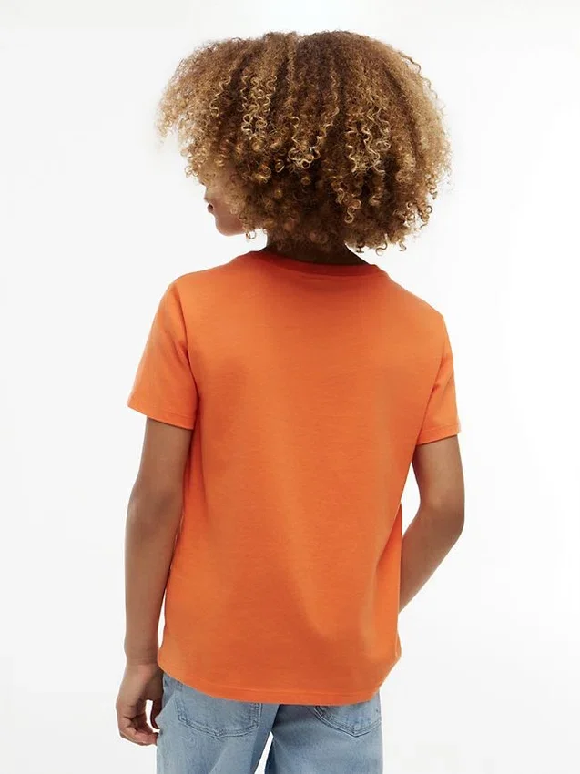 Camiseta de cuello redondo para el día a día para niños Camiseta de cuello redondo para el día a día para niños