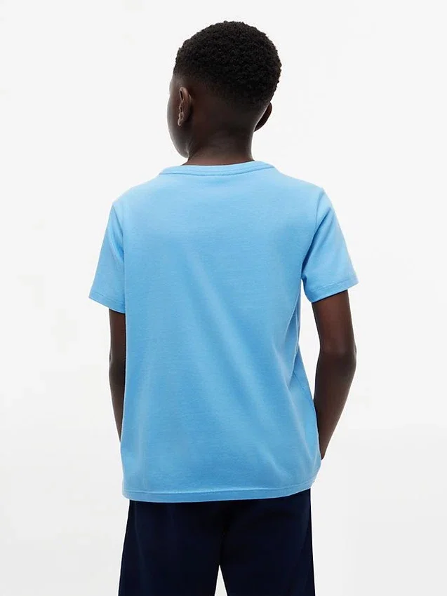 Camiseta de cuello redondo para el día a día para niños Camiseta de cuello redondo para el día a día para niños