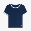 Camiseta de dormir con ribete