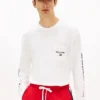 Camiseta de manga larga con el logotipo de LA de Tommy Jeans